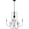 Quoizel Cabry Chandelier 8 Lights Mystic Black CBR5028K - alternate 2